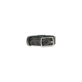 Fendi Black Calf Leather Bos Taurus Bracelet